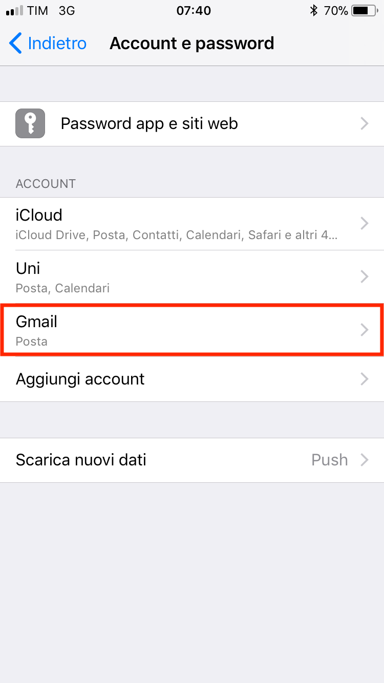 Account Gmail