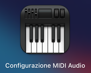 Configurazione MIDI Audio