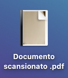 documento scansionato